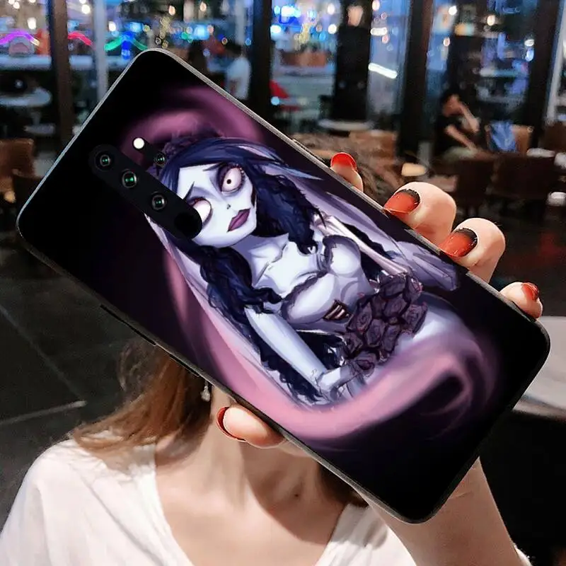 xiaomi leather case hard Tim Burtons Corpse Bride Phone Case for Redmi 9A 8A 7 6 6A Note 9 8 8T Pro Max Redmi 9 K20 K30 Pro leather case for xiaomi Cases For Xiaomi