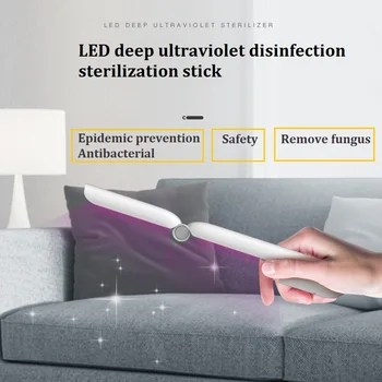 

USB Portable UVC Sterilization Stick Disinfection Rod Personal Care Traveling Sterilizer UV Sanitizer Light Cold Cathode UV Lamp