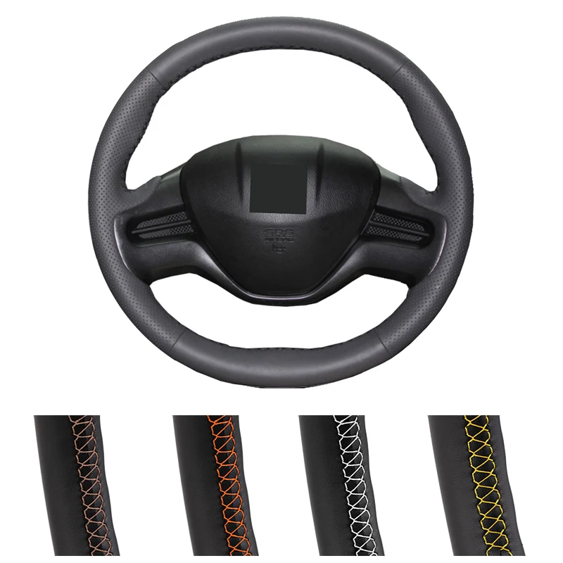 Diy Customized Car Steering Wheel Cover For Honda Civic Civic 8 2006