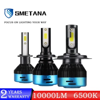 

SMETANA A8 H1 H3 H27 880 H4 H7 H8 H9 H11 9005 9006 9013 Led Car Headlight Bulb led Headlamp10000LM Car Accessories Led Fog Light
