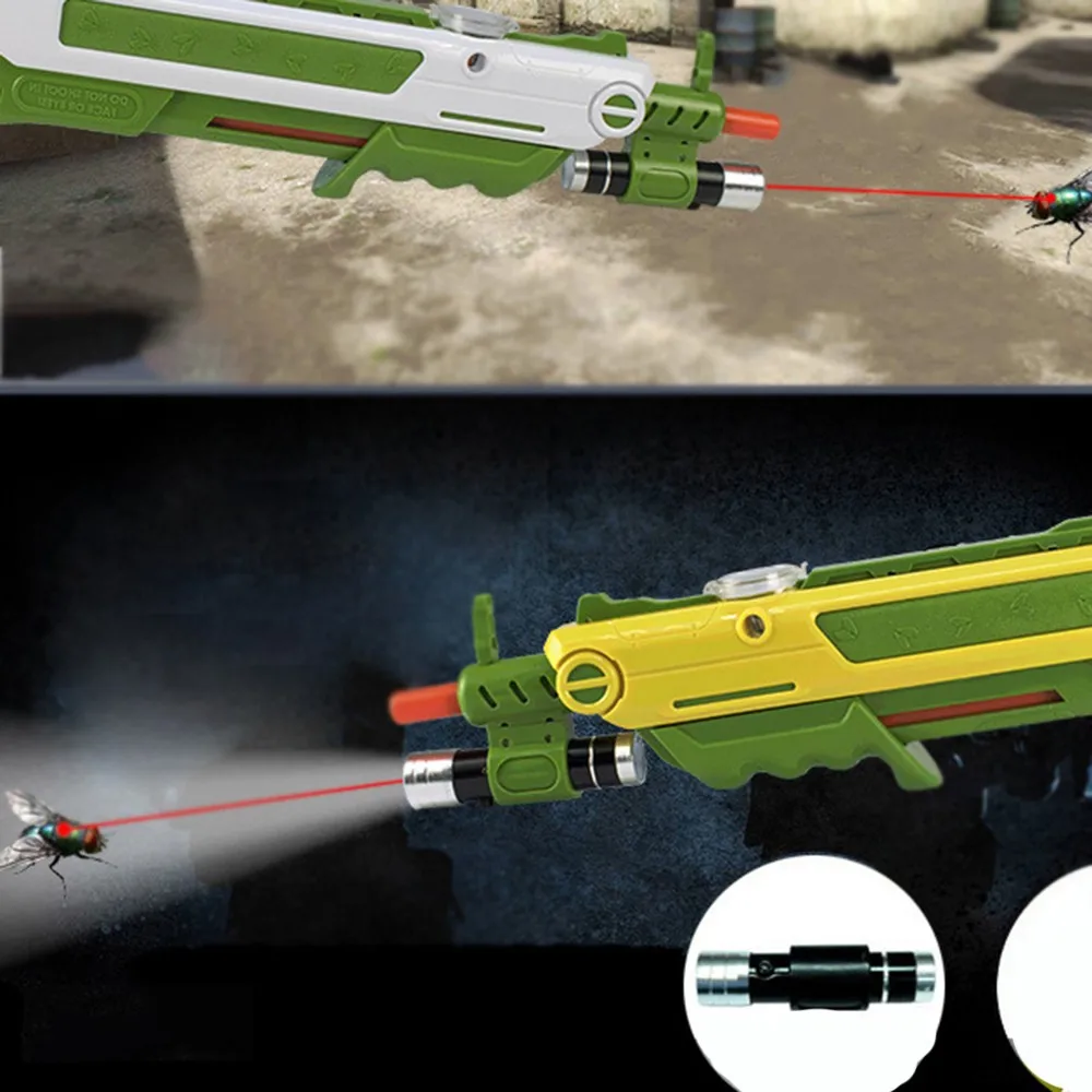 Pistola de sal креативный жучок соль пистолет соль перец пули бластер страйкбол для жучка удар пистолет комаров модель игрушечный пистолет Рождественский подарок
