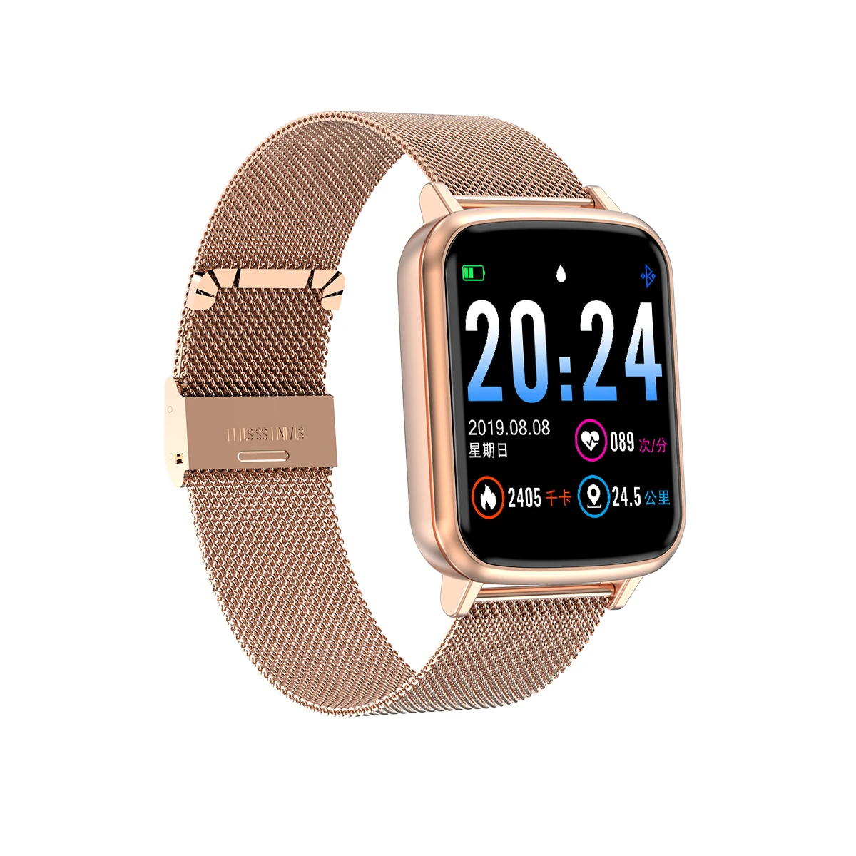 

R25 Smart Watch For Men Women Sport Watch Fitness Tracker Heart Rate Tracker Blood Pressure Sleep Tracker Smart Band Passometer