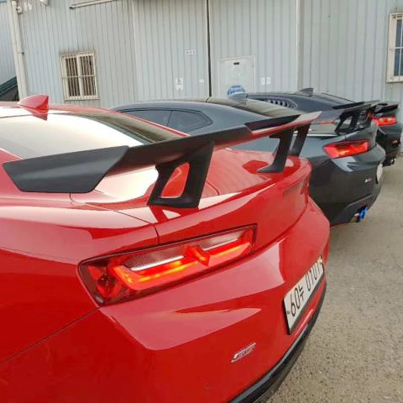 ZL1 1LE Стиль углеродное волокно Задняя Крышка багажника крыло спойлер, пригодный для Chevrolet Camaro