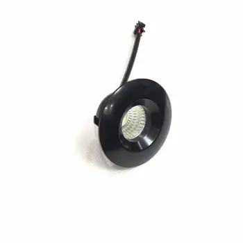 

Ac230v DC12V 3W black spot 4pcs Adjustable-pitch Led Down Light Energy Saving Spot Home Ceiling Downlight Mini Recessed Lamp