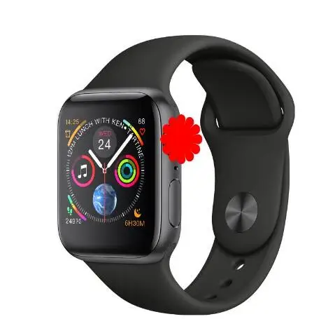 Heart rate monitor ECG Smart Watch 1:1 44mm Series 4 Bluetooth SmartWatch IWO 8 For iPhone XS 5 6 7 8 Android phone