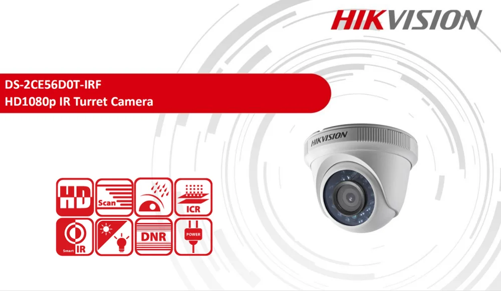 Камера видеонаблюдения Hikvision международная версия HD камера 4 в 1 с функцией