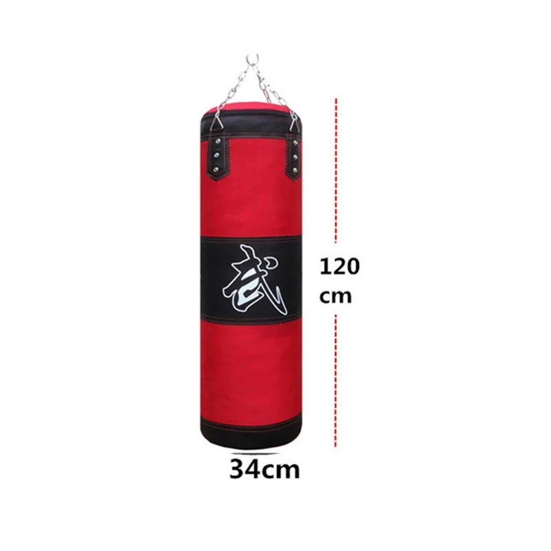 Дополнительный размер высокая эластичная пробивная сумка упражнения по боксу тхэквондо сумка с песком для занятий фитнесом пустая с цепочкой и крюком