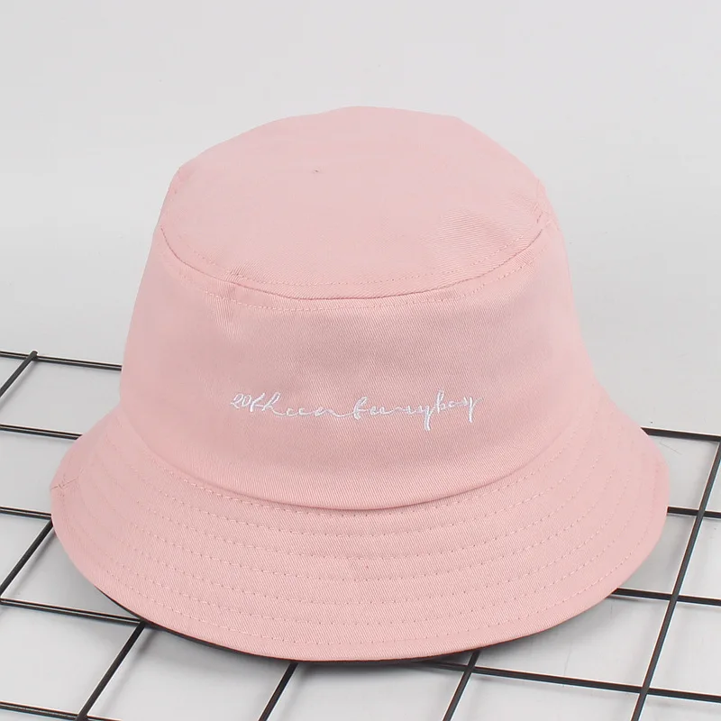 Summer Bucket Hats Women Men's Panama Hat Double Sided Wear Fishing Hat Fisherman Cap For Boys Girls Bob Femme Gorro
