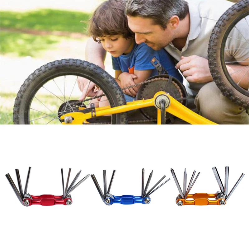 Best 2019 Hot Sale 7 In 1 Durable Bicycle Tools Sets Mountain Road Bike Multi Repair Tool Kit Socket Head Wrench Cycling Screwdriver