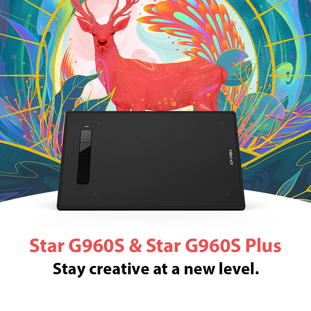 XP-Pen Star G960S e 960 s mais