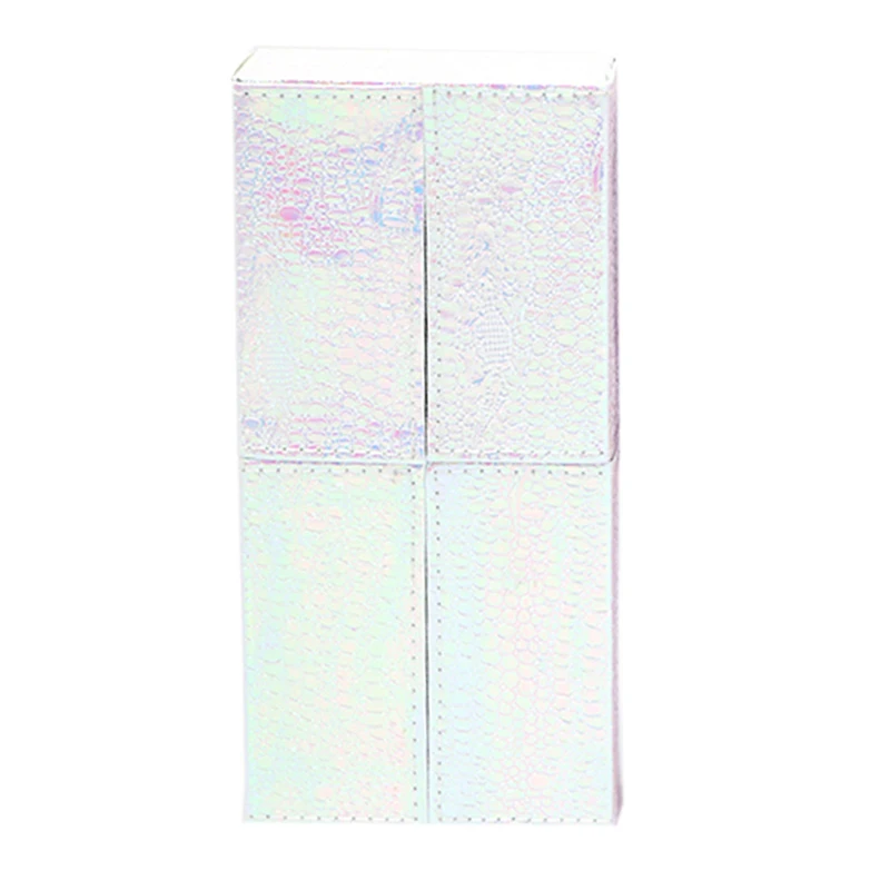 White ABSS-1Pcs Русалка Рыбная чешуя держатель кисточки для ногтей чехол для хранения сумка Косметическая Ручка Органайзер макияж маникюр Дизайн ногтей инструмент аксессуар - Цвет: White