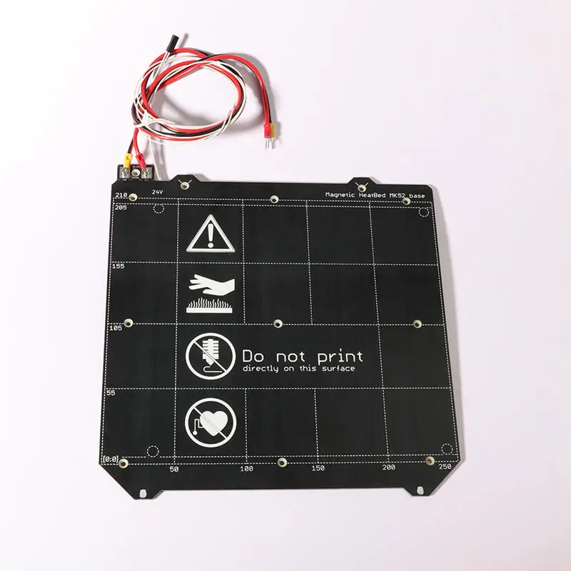 Части 3d принтера клон I3 Mk3 3d принтер с подогревом Магнитный Mk52 Тепловая 24V сборка