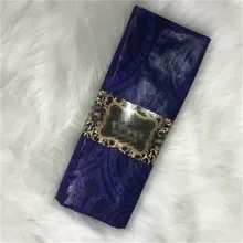 Базен Riche ткань высокого качества Жаккард морская чистая атику парча Одежда Ткань наивысшего качества Базен Riche Getzner 5 ярдов