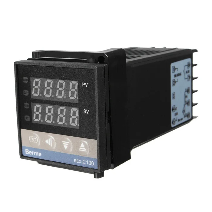 Цифровой PID REX-C100 регулятор температуры отрегулированный Макс 40A SSR K термопара F-Best