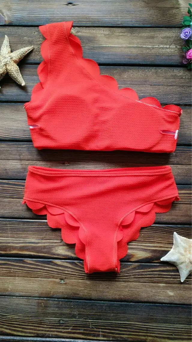 

Bathing Suit Women's Hot Selling Split Type Bikini Europe And America gao yao kuan Lace-up Special Fabric Swimwear