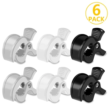 

6pcs/Set Colorful Baby Car Seat Accessories Plastic Pushchair Toy Clip Pram Stroller Peg To Hook Cover Blanket Mosquito Net Clip