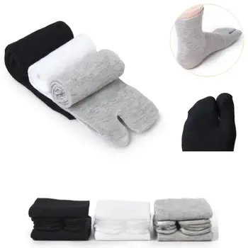 

1 pair Japanese Toe scoks men Flip Flop Sandal Split Toe sweat-absorbent Breathable sock Soft cotton material wholesale