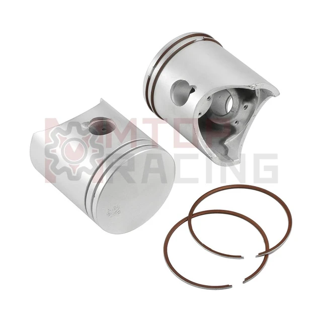 Cylinder Piston Rings Pin Clip Kit For Honda Nsr250 Mc16 Mc18 Mc21