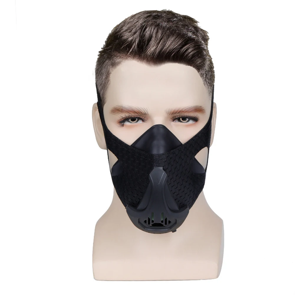 

6 Level Oxygen Blocking Fitness Mask Sport Exercise Non Toxic Absorb Sweat Endurance Hight Altitude Workout Breathing Resistance