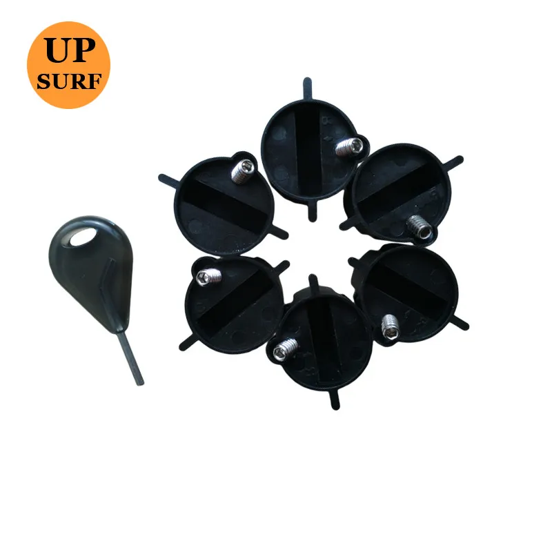 High Quality Surf Double Tabs Fin Plugs Double Tabs Plug 24pcs