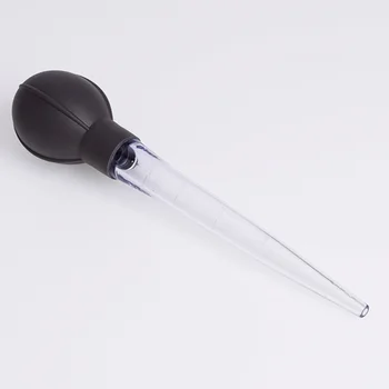 

Large Pipette with Scale Plastic Dropper Measuring Tube Kitchen Baking Tool (Black)