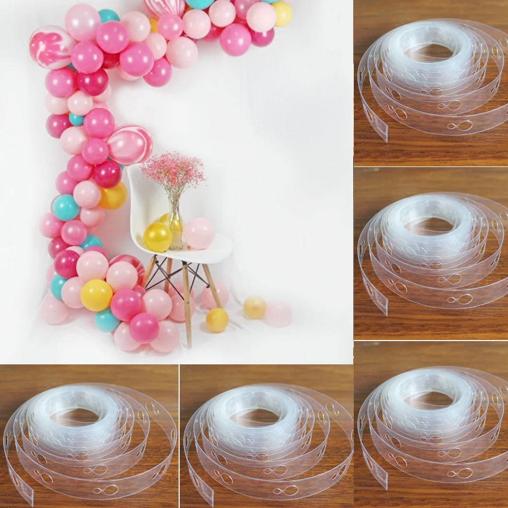 5M Balloon Chain Wedding Party Balloon Frame DIY Tools Birthday Party Decor