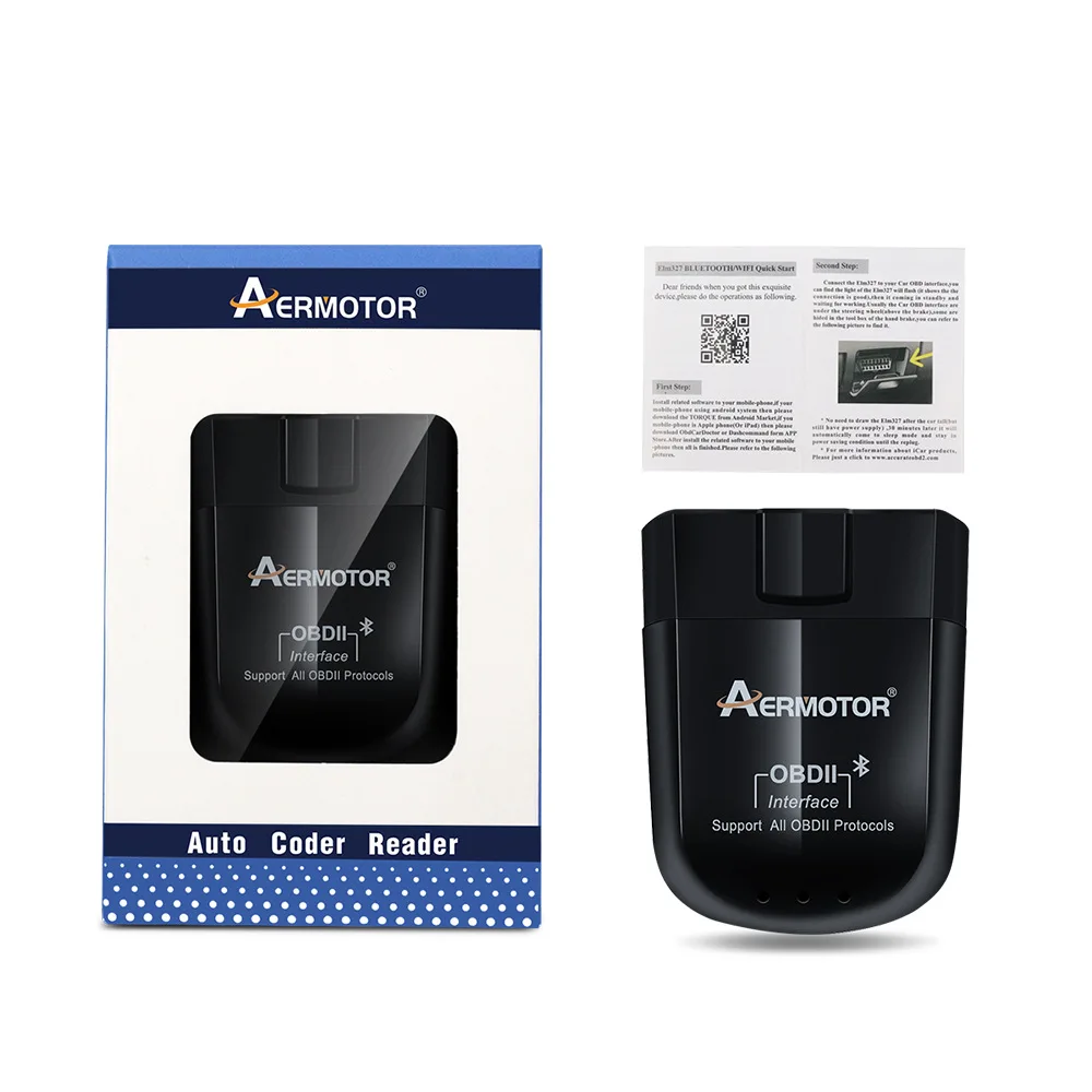 Elm327 Obd2 Blue Tooth 4.0 Rilevamento E Diagnosi Dei Guasti Dell'Auto Ios/Android Pic18F25K80