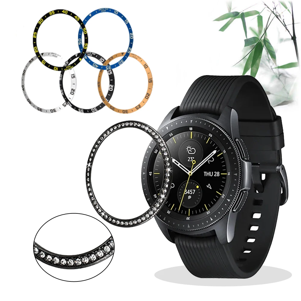 Металлический ободок для samsung Gear S3 Frontier/Classic galaxy watch 46 мм/42 мм спортивный чехол