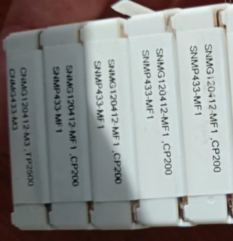

10 PCS CARBIDE INSERT SNMG120412-MF1， CP200