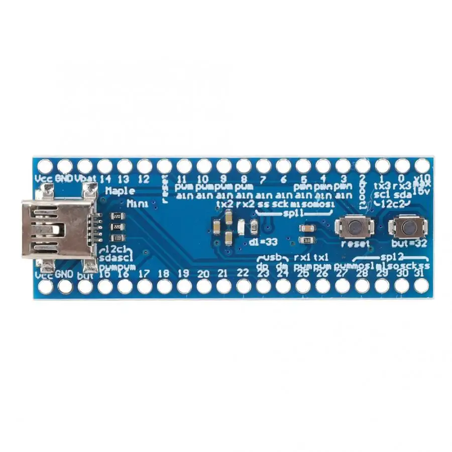 Драйвер двигателя STM32F103CBT6 клен мини ARM STM32 Cortex-M3 плата управления модуль микростеп драйвер