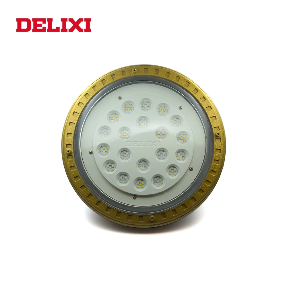 DELIXI B светодиодный взрывозащищенный светильник 63 II s 60 Вт 80 100 IP66 WF1 AC 220 В