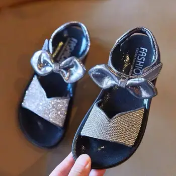 

Korean Summer Children Shoes Girls Sandals Sequins Plastic Sandals Fashion Baby Girls Shoes Dance Princess Kids Shoes