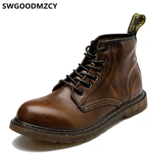 Зимние ботинки; мужские ботинки из натуральной кожи; Мужская Армейская Обувь; зимние ботинки; Мужская зимняя обувь; дизайнерская обувь; zapatos de hombre buty meskie