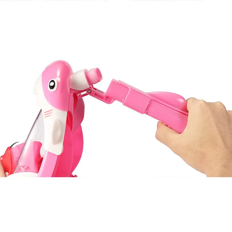 Складные для мальчиков и девочек Мультяшные плавательные маски сноркелинга