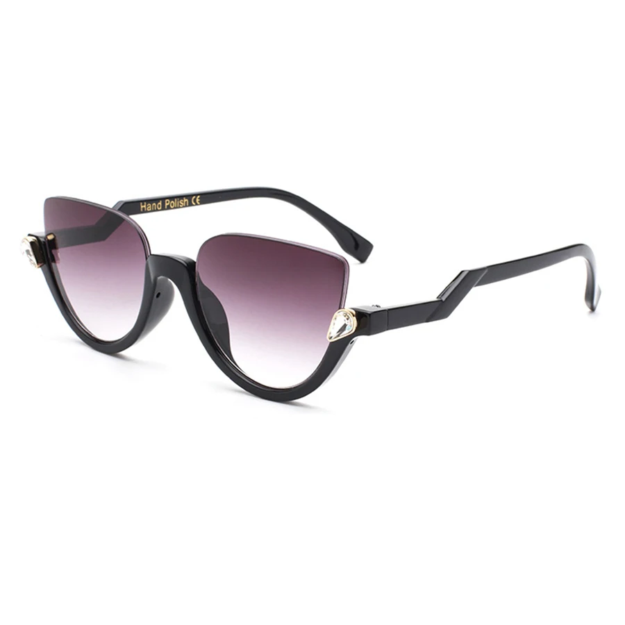 1 sunglasses Metomoshy новейшие женские солнцезащитные очки без оправы, брендовые дизайнерские солнцезащитные очки с прозрачными линзами для женщин, Модные Винтажные Солнцезащитные очки - Цвет линз: 1 sunglasses
