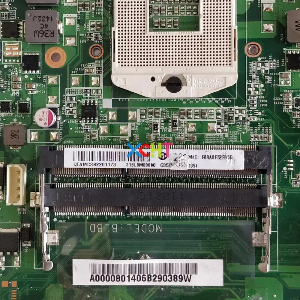 Для ноутбука Toshiba Satellite L750 L755 A000080140 DABLBDMB8E0 w N12M-GE-B-B1 HM65 DDR3 Материнская плата ноутбука тестирование