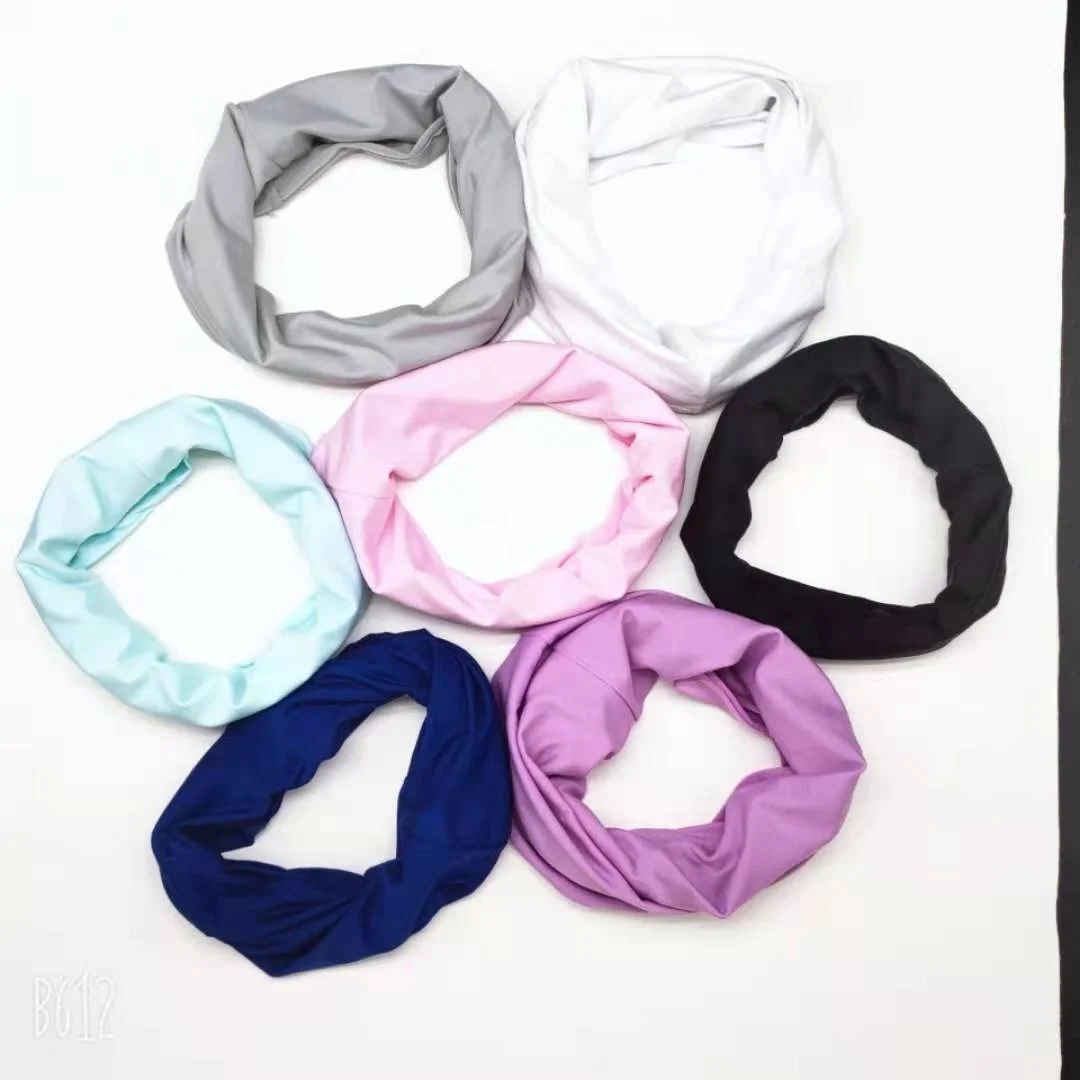 Reathable Ice Silk Neck Cover Bandana Neck Gaiter Windproof Dust Neck Cool Scarf Wrap Outdoor Sports Cycling Neckwear Headband head scarves for men