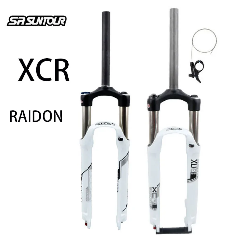 SR SUNTOUR XCR велосипедная воздушная вилка RAIDON 26/27 5 дюймовая подвеска контроль