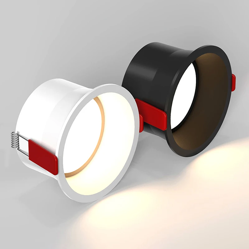 Tanie Możliwość przyciemniania Anti Glare wpuszczane LED oprawy typu downlight 7W sklep