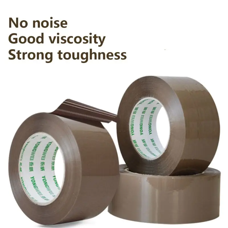 Strong Heavy-Duty Industrial Packag Tape for Office No noise 45mmx60 Meter Tap 