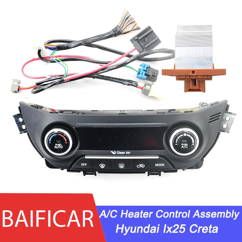 Car AC Control Switch Panel For Hyundai IX25 Creta