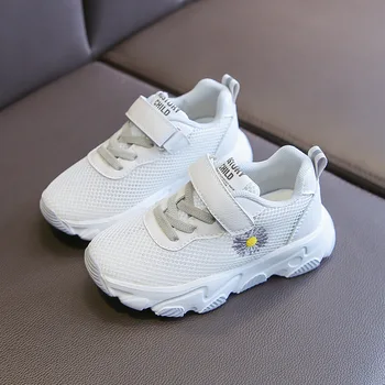 

CUZULLAA Girls Boys Fahion Sneakers Children Breathable Air Mesh Sport Shoes Kids Soft Bottom Outdoor Shoes Size 26-36