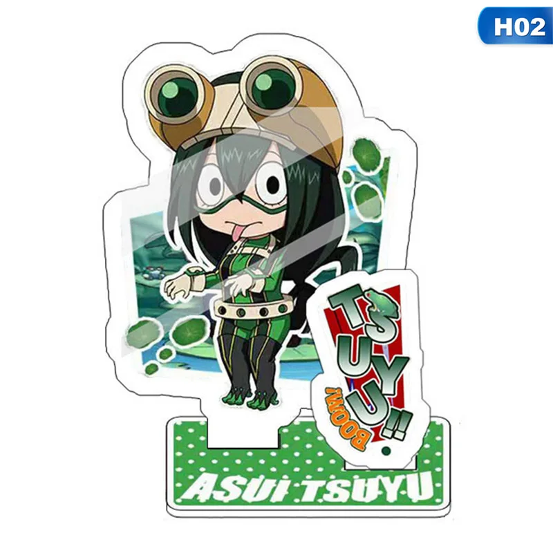 2 Аниме действие напечатанный рисунок кацуки Midoriya Izuku My Hero Academy акриловая Лицензионная мультяшная персональная акриловая подставка - Цвет: 2