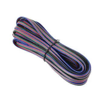 

10M RGB Extension Wire Connector Cable Cord 4 Pins For LED Strip Light Bar