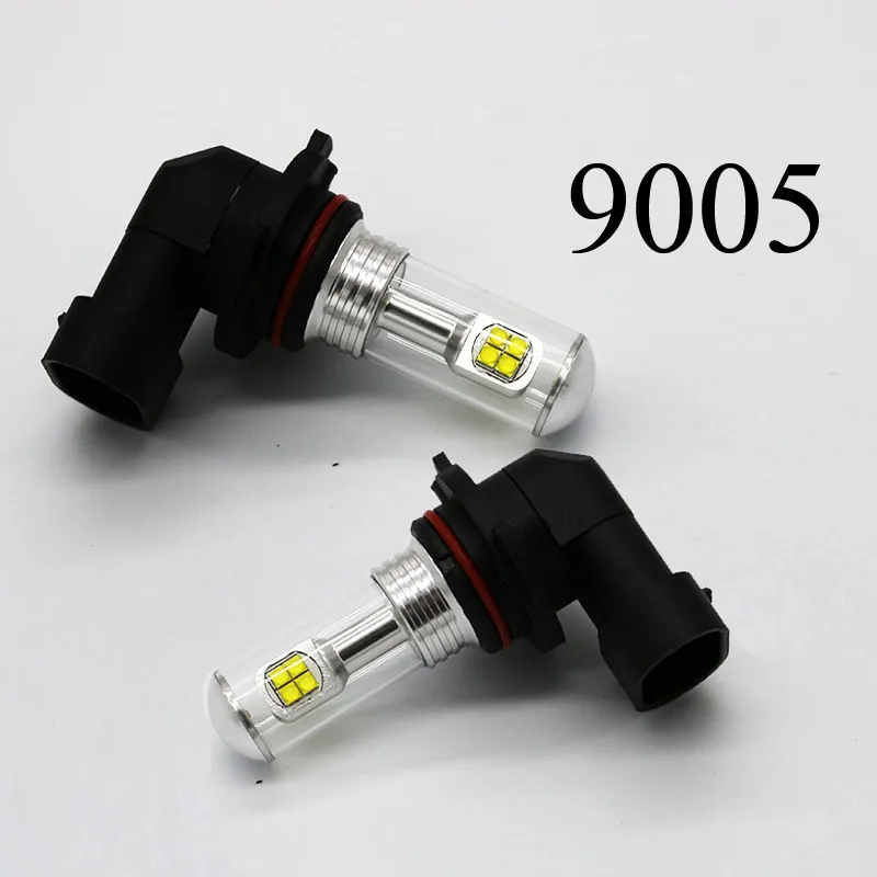 2 шт. Одежда высшего качества белый 9006 HB4 8SMD высокое яркое 40В светодиодный Автомобильная Противо-Туманная светильник DRL вождения лампы сигнала светильник стояночный светильник - Цвет: 9005