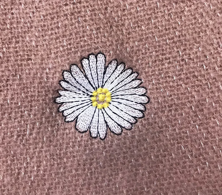 Новые вышитые шарфы для женщин Баи, чтобы завязать солнце кондиционер шаль свежая Маленькая ромашка туризма двойного назначения литературная