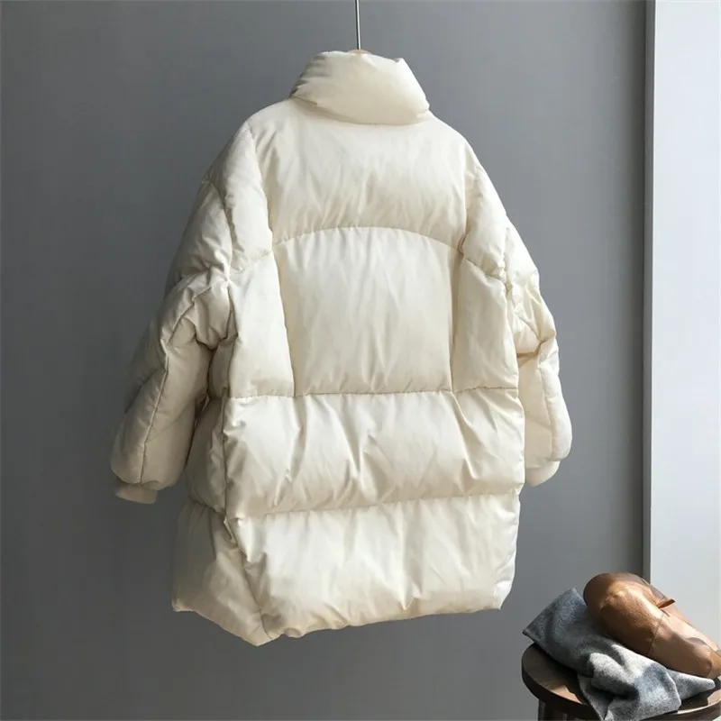 Casual Loose Long Sweater For Women Solid Color
