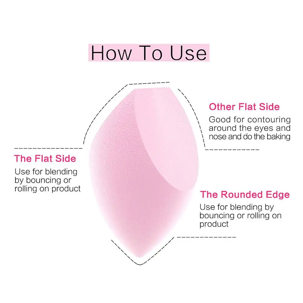 Professional Women Makeup Sponge VIBRANT GLAMOUR Makeup Cosmetic puff Foundation Concealer Cream Soft Sponge