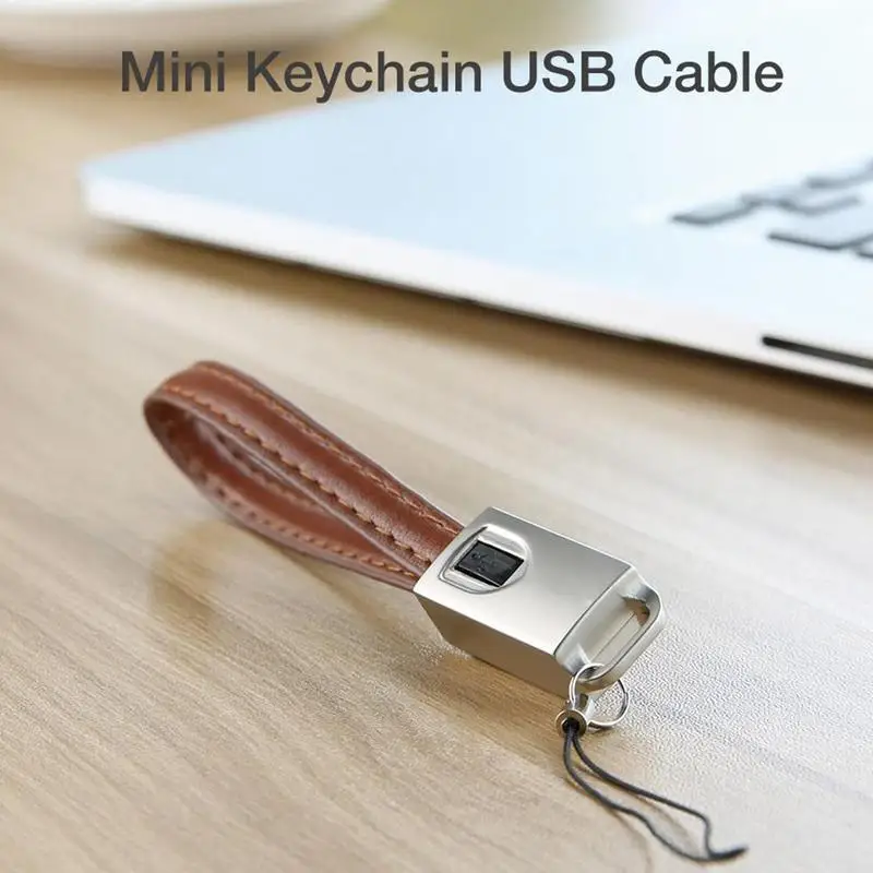 Брелок Usb кабель для samsung S9 S8 Plus Мини Кожаный кабель для зарядки C 2a C быстрая передача данных для телефона Usb Кабели Usb Тип B2L0