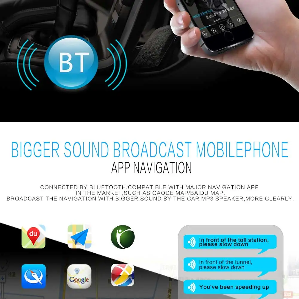 Автомагнитола 1 din стерео bluetooth usb аудио mp3 рекордер sd aux вход Автомобильный плеер oto